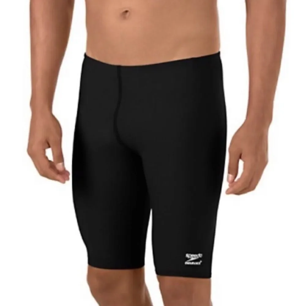 Speedo Solid Jammer Endurance+ Long Swim Short NWT 30